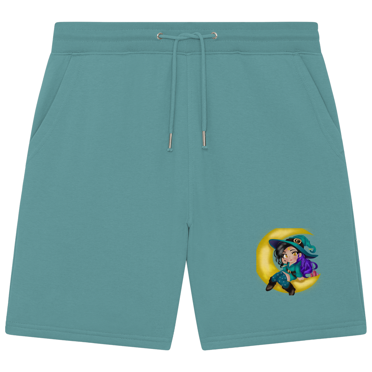 Kookie__Moon Logo - Organic Jogger Shorts