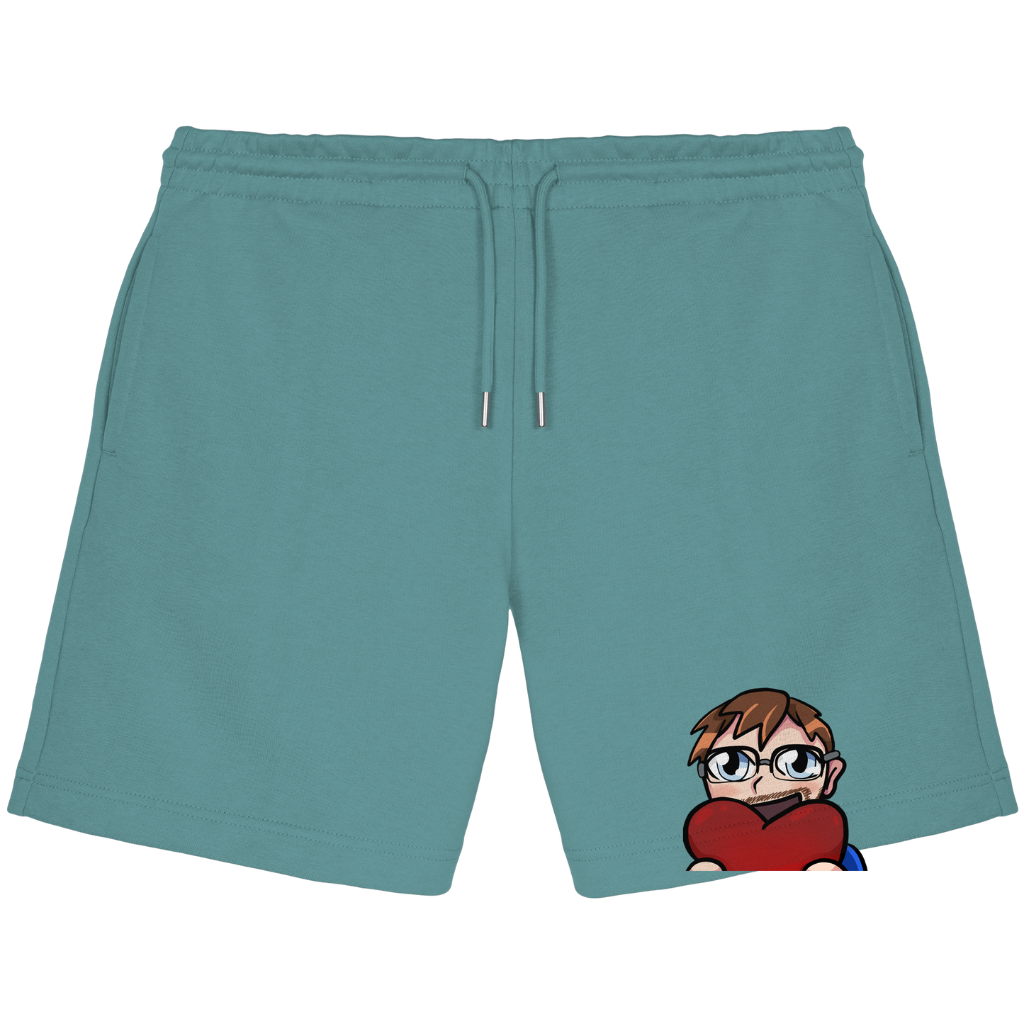 Stuggi888 Heart - Organic Jogger Shorts