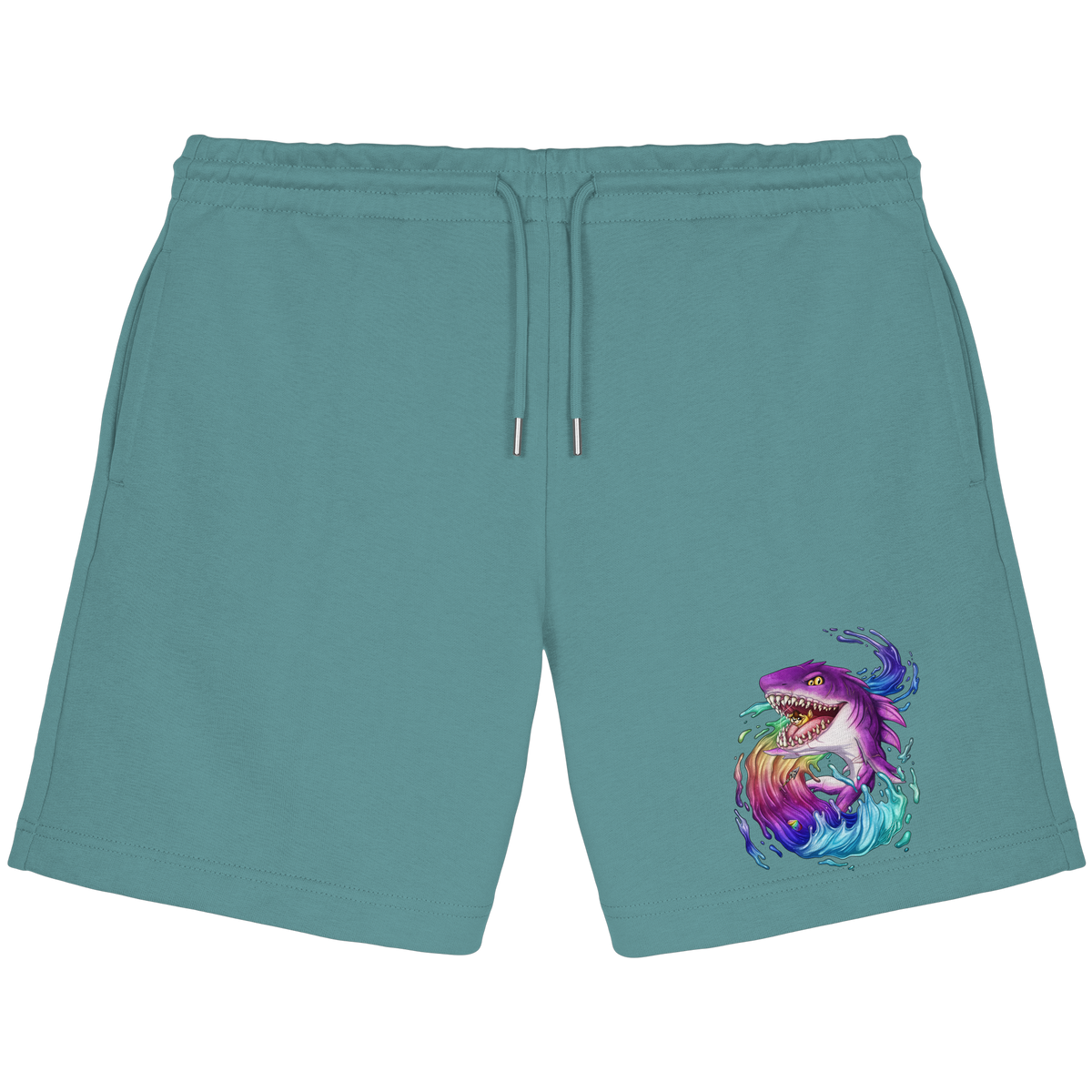 LupiArts Megalodon Crested - Organic Jogger Shorts