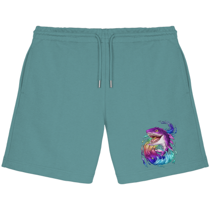 LupiArts Megalodon Crested - Organic Jogger Shorts