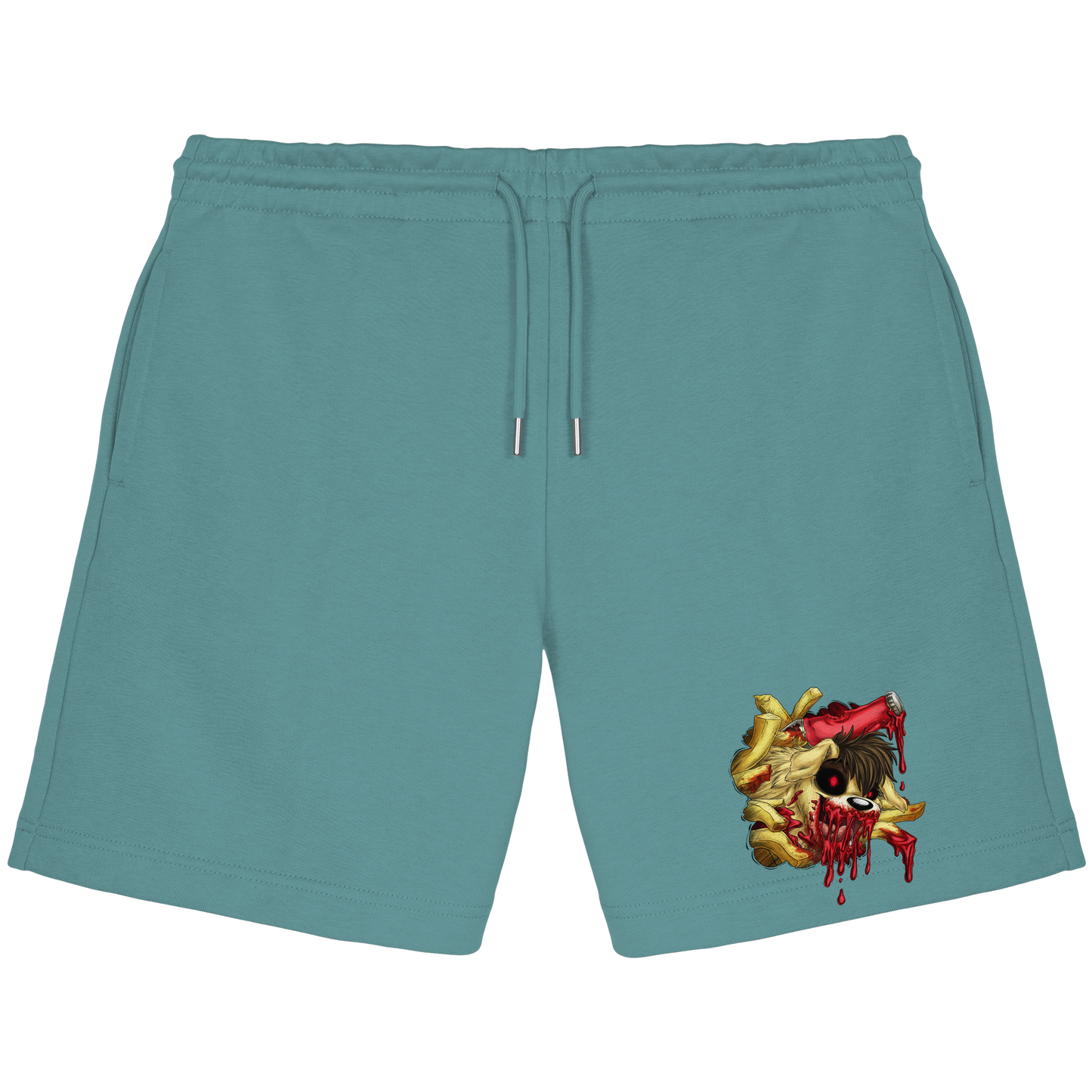 LupiArts Ketchup - Organic Jogger Shorts