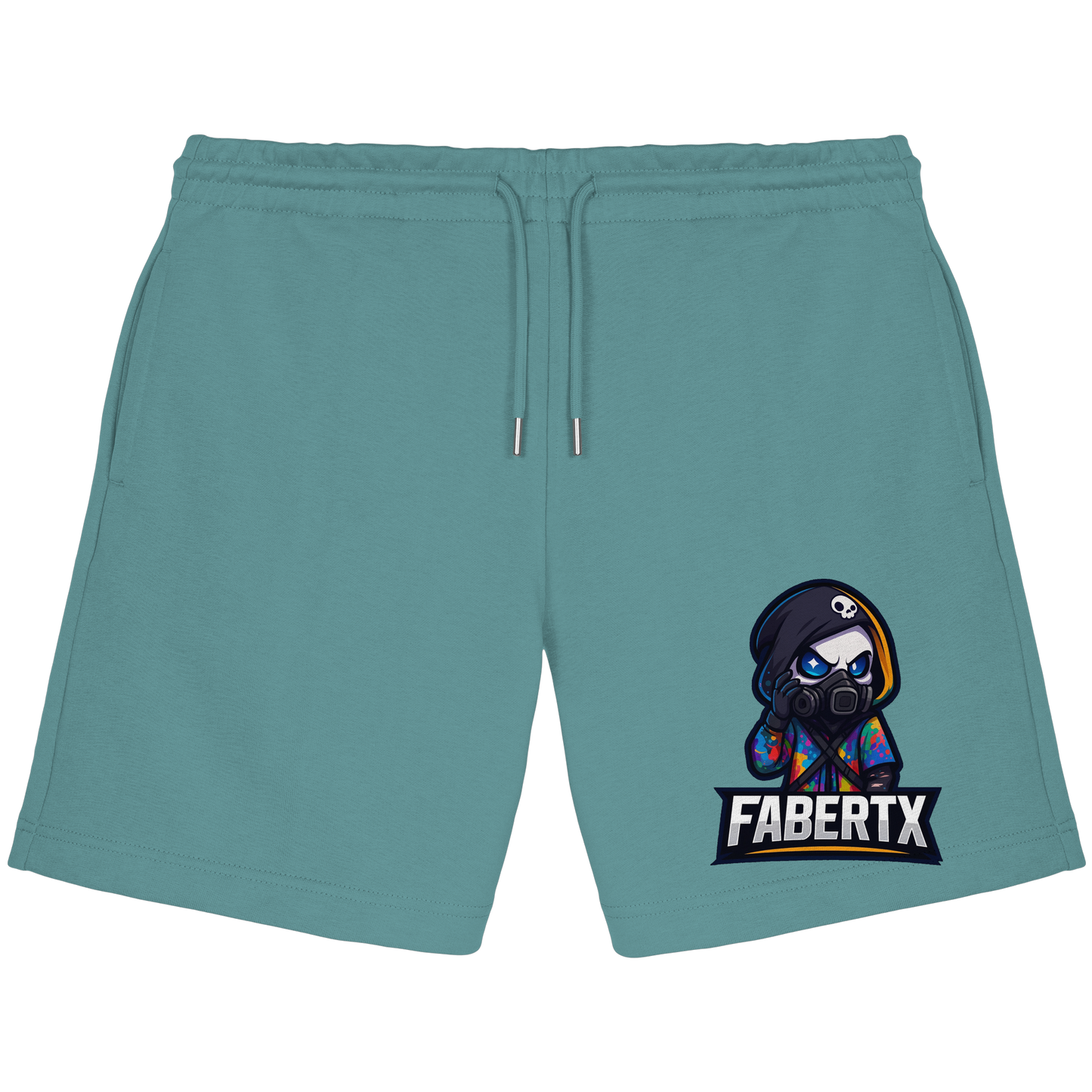 Fabertx Logo - Organic Jogger Shorts