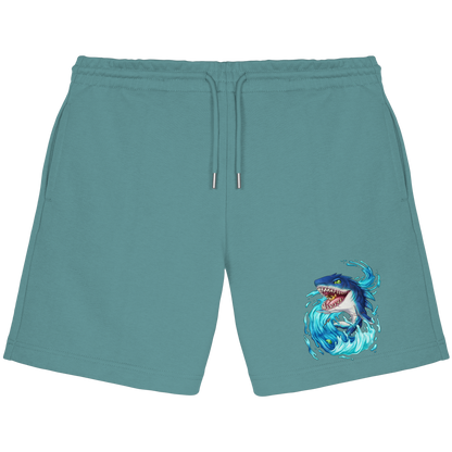 LupiArts Megalodon Hungering - Organic Jogger Shorts
