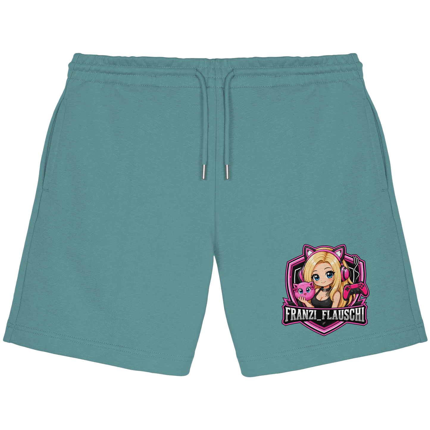 Franzi_Flauschi Logo - Organic Jogger Shorts