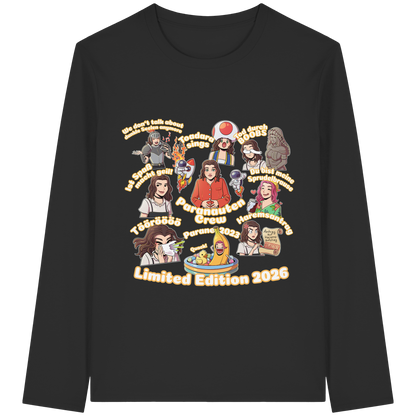 kairPARAvell MOMENTS - Organic Longsleeve T-Shirt (Frontprint)