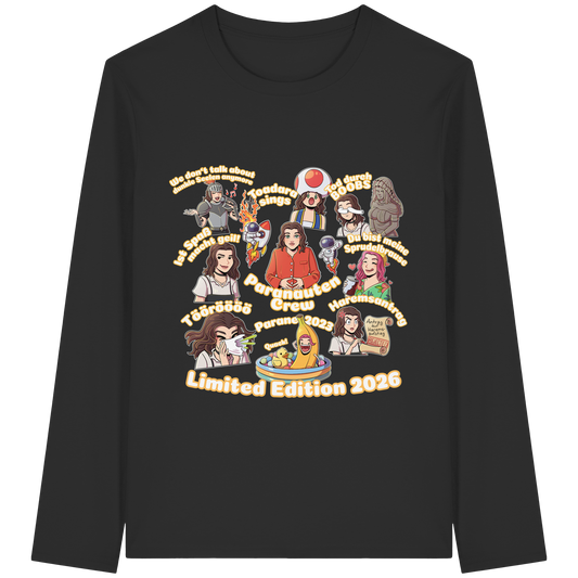 kairPARAvell MOMENTS - Organic Longsleeve T-Shirt (Frontprint)