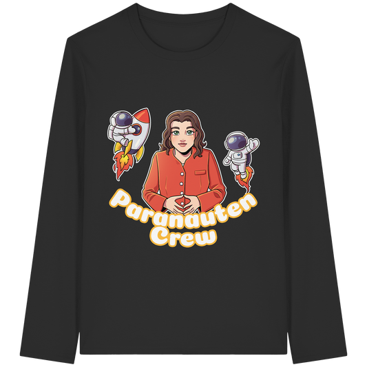 kairPARAvell Paranauten Crew - Organic Longsleeve T-Shirt (Frontprint)