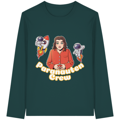 kairPARAvell Paranauten Crew - Organic Longsleeve T-Shirt (Frontprint)