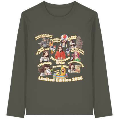 kairPARAvell MOMENTS - Organic Longsleeve T-Shirt (Frontprint)