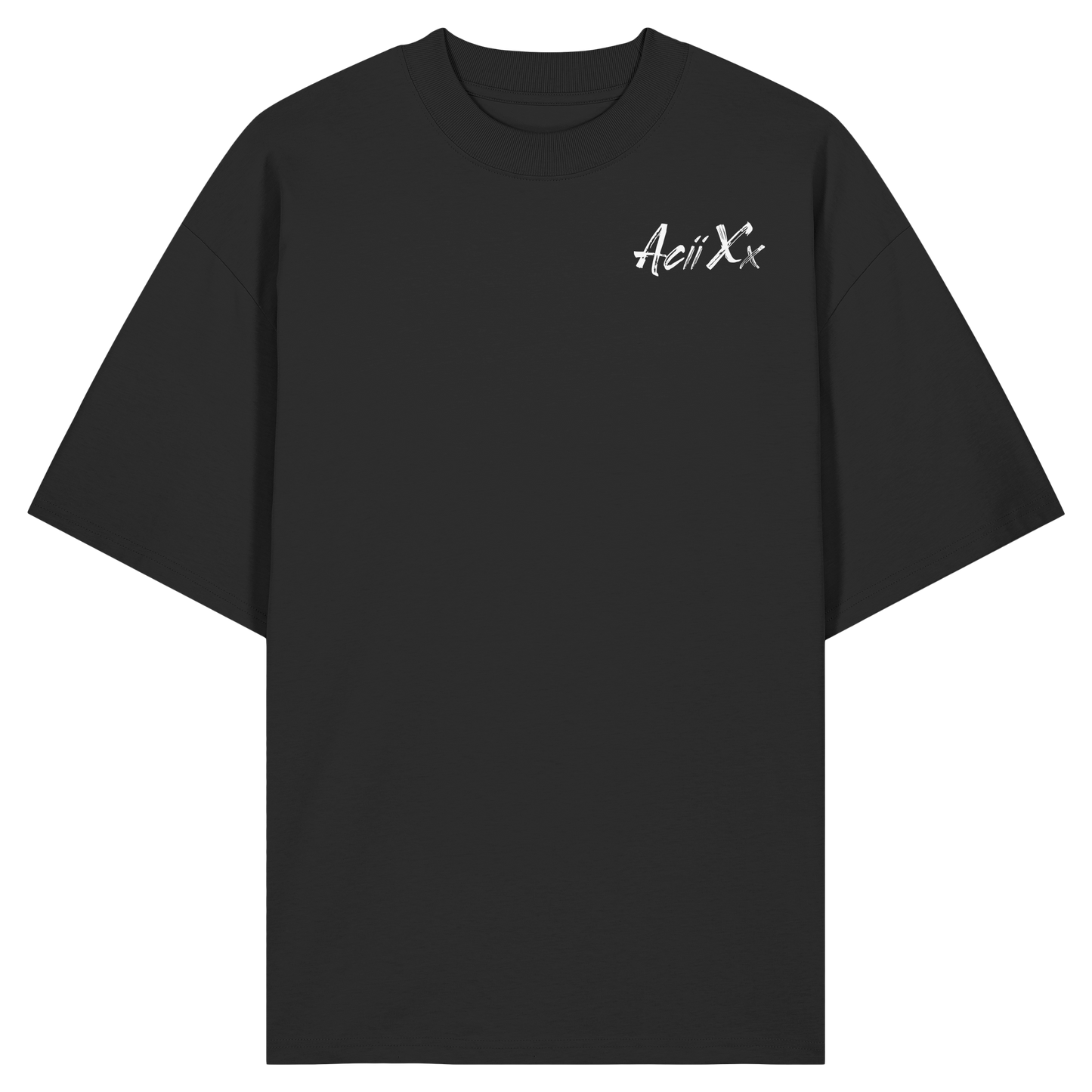 AciiXx Brushlogo - Organic Oversize Shirt