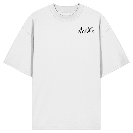 AciiXx Brushlogo - Organic Oversize Shirt