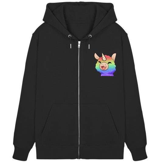 FlauschigTV Rainbow - Organic Zipper