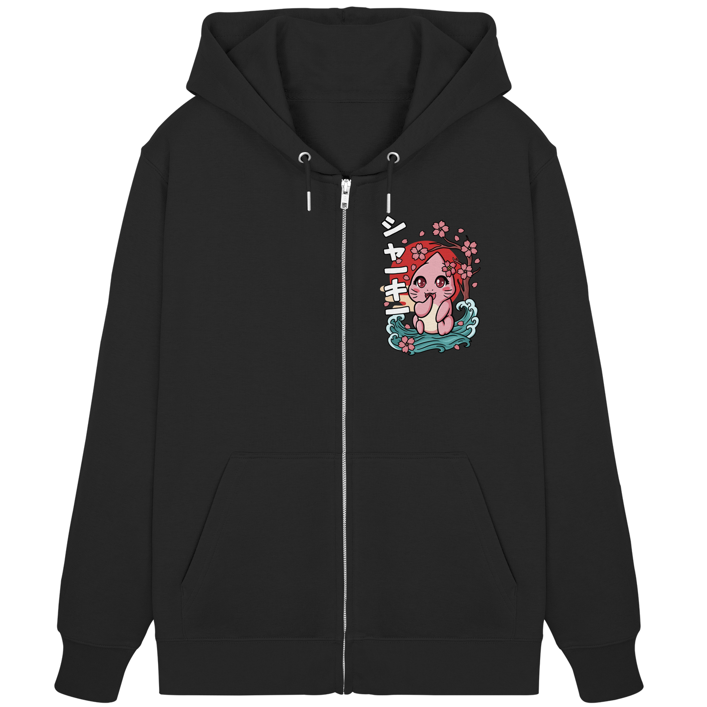 xMissSharkyx Kirschblüten - Organic Zipper