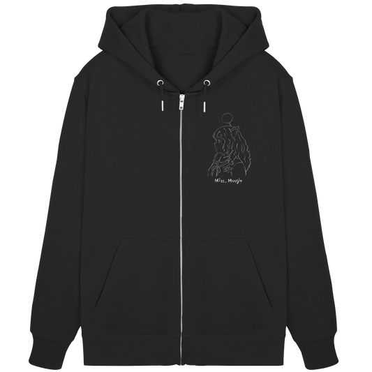 Miss_Moogle Logo Sign - Organic Zipper