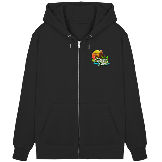 Greenislandndrp Logo - Organic Zipper