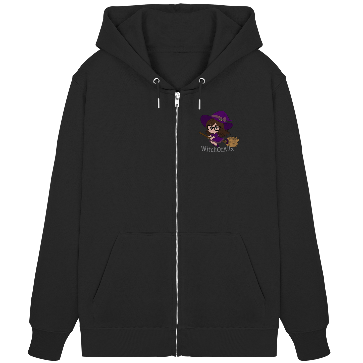WitchOfAllx Besen - Organic Zipper