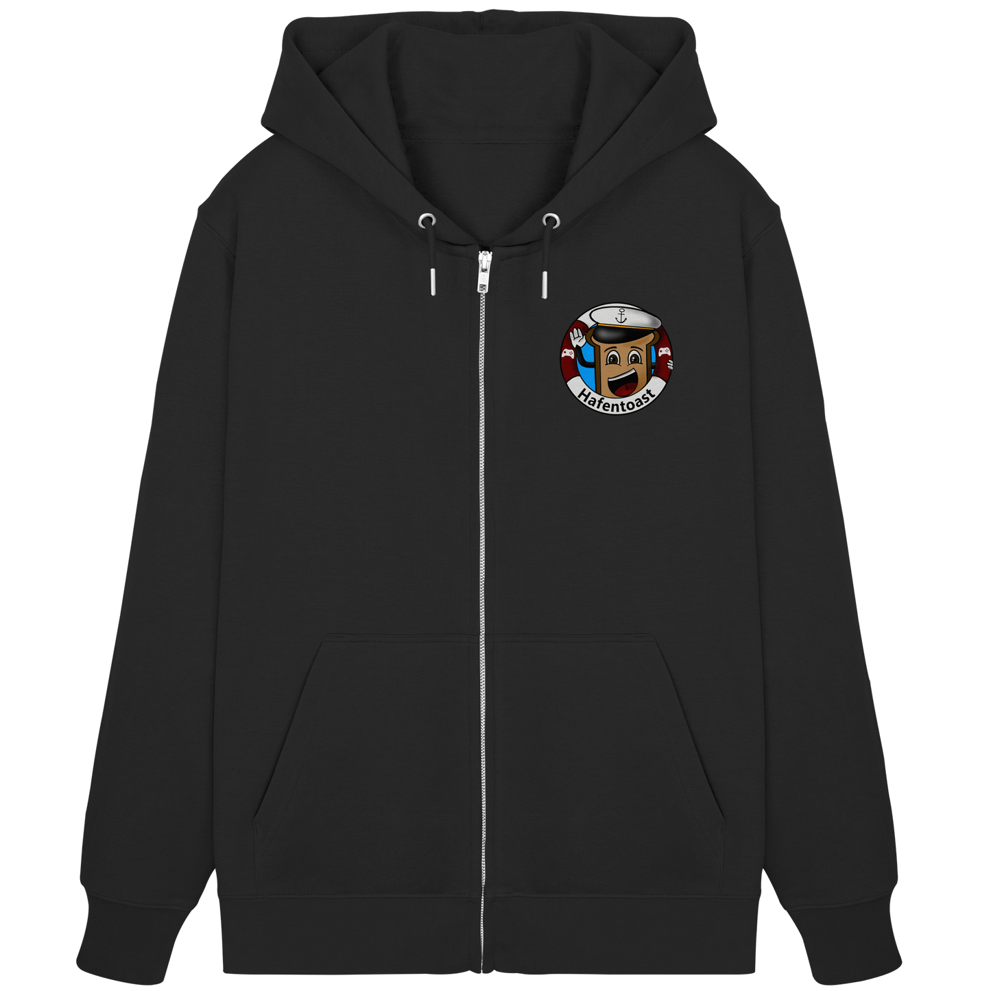 Hafentoast Logo - Organic Zipper