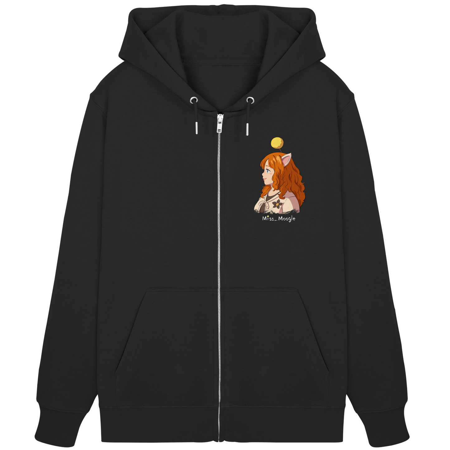 Miss_Moogle Logo colour - Organic Zipper