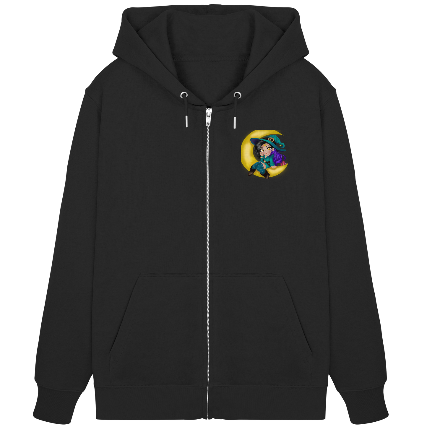 Kookie__Moon Logo - Organic Zipper