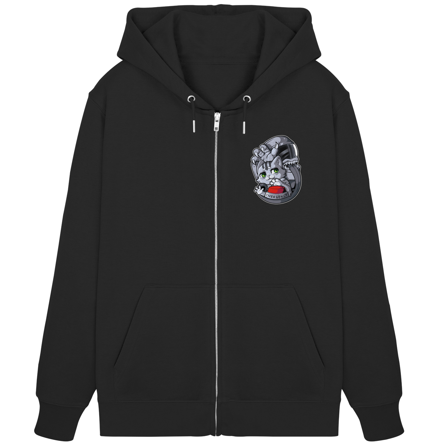 FeineKatze Among Kopf - Organic Zipper