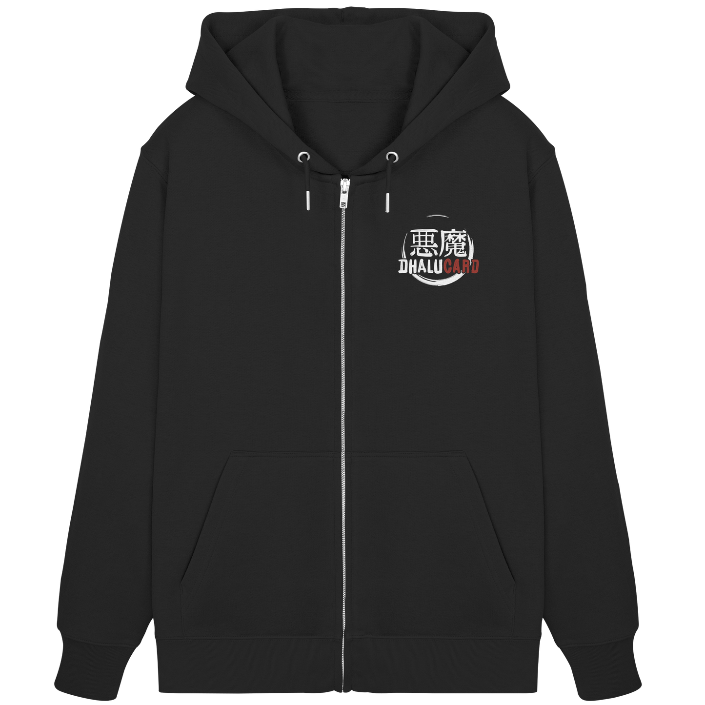 Dhalucard Logo - Organic Zipper