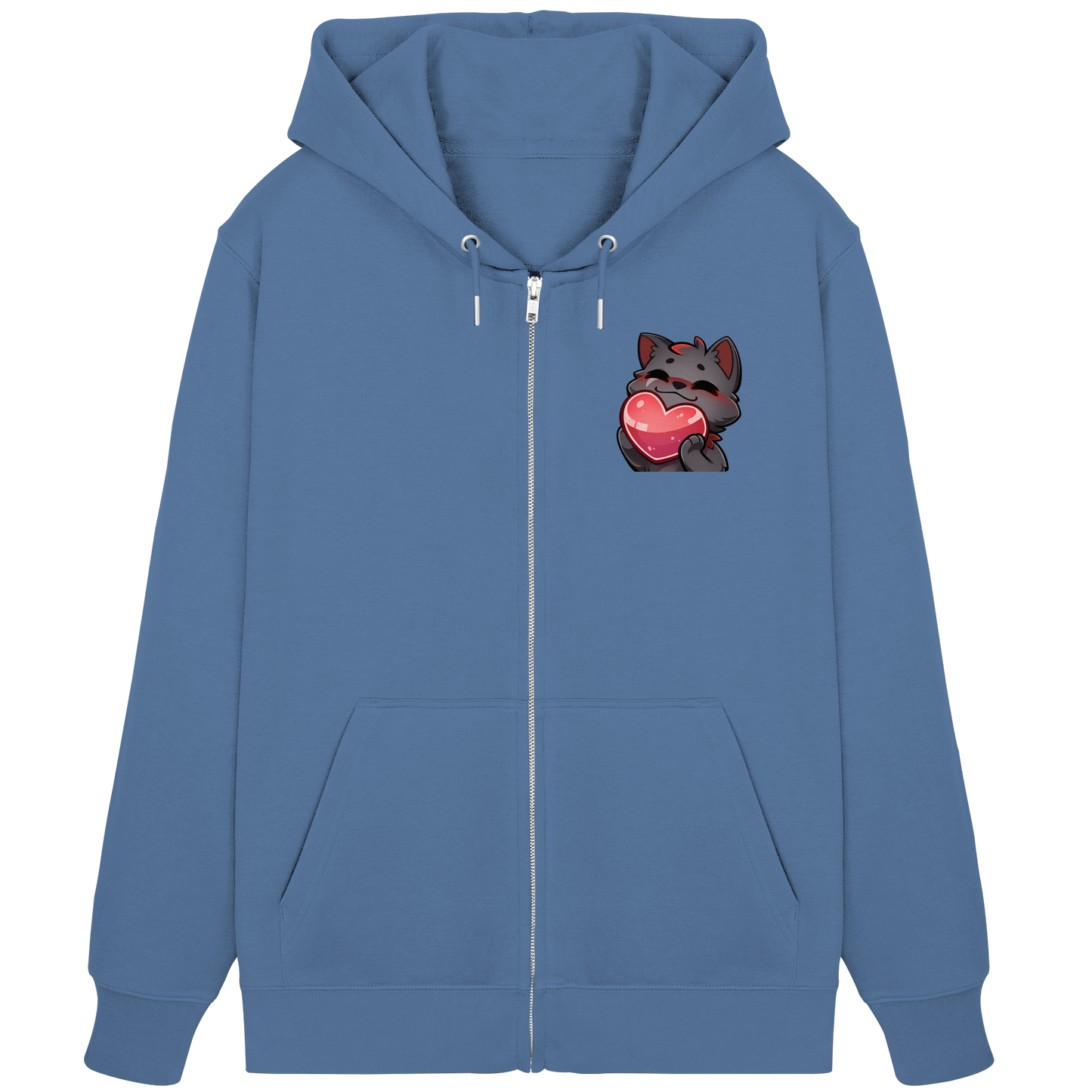Blutwuff Heart - Organic Zipper