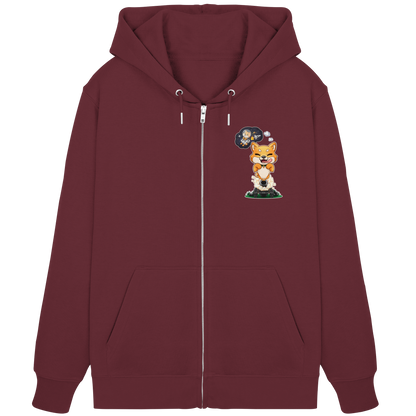 FeineKatze Shiba Astronaut - Organic Zipper