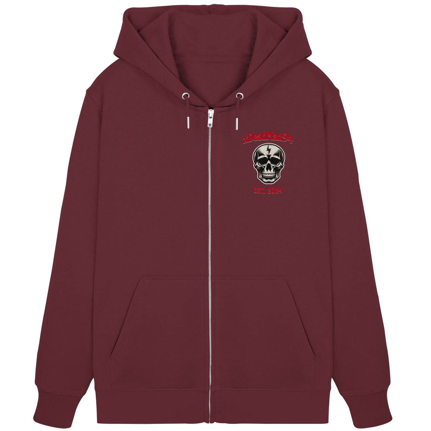 xDeadMan94 Logo - Organic Zipper