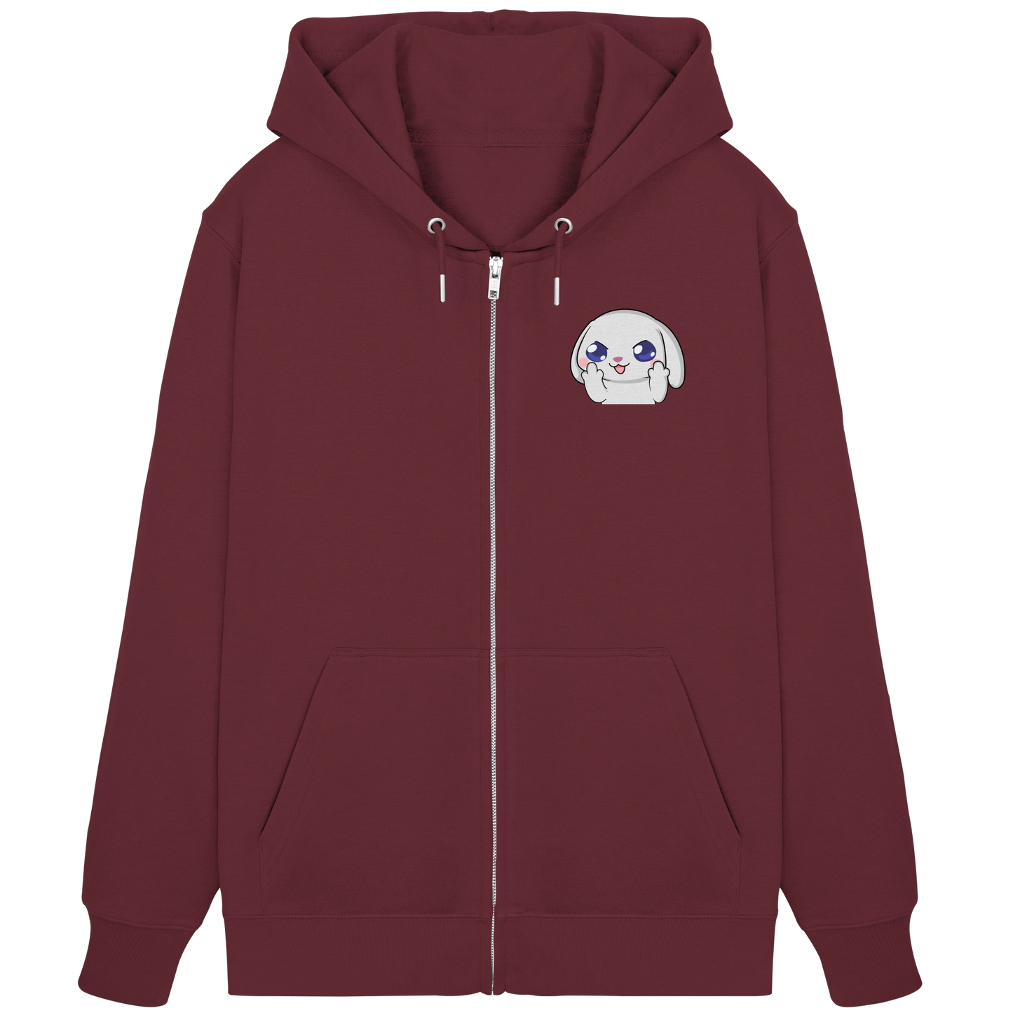 HuwJeffner MiddleFinger - Organic Zipper