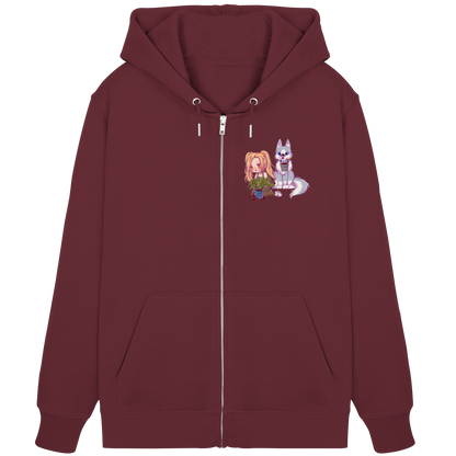 StaceyLucia Wolf Chibi - Organic Zipper
