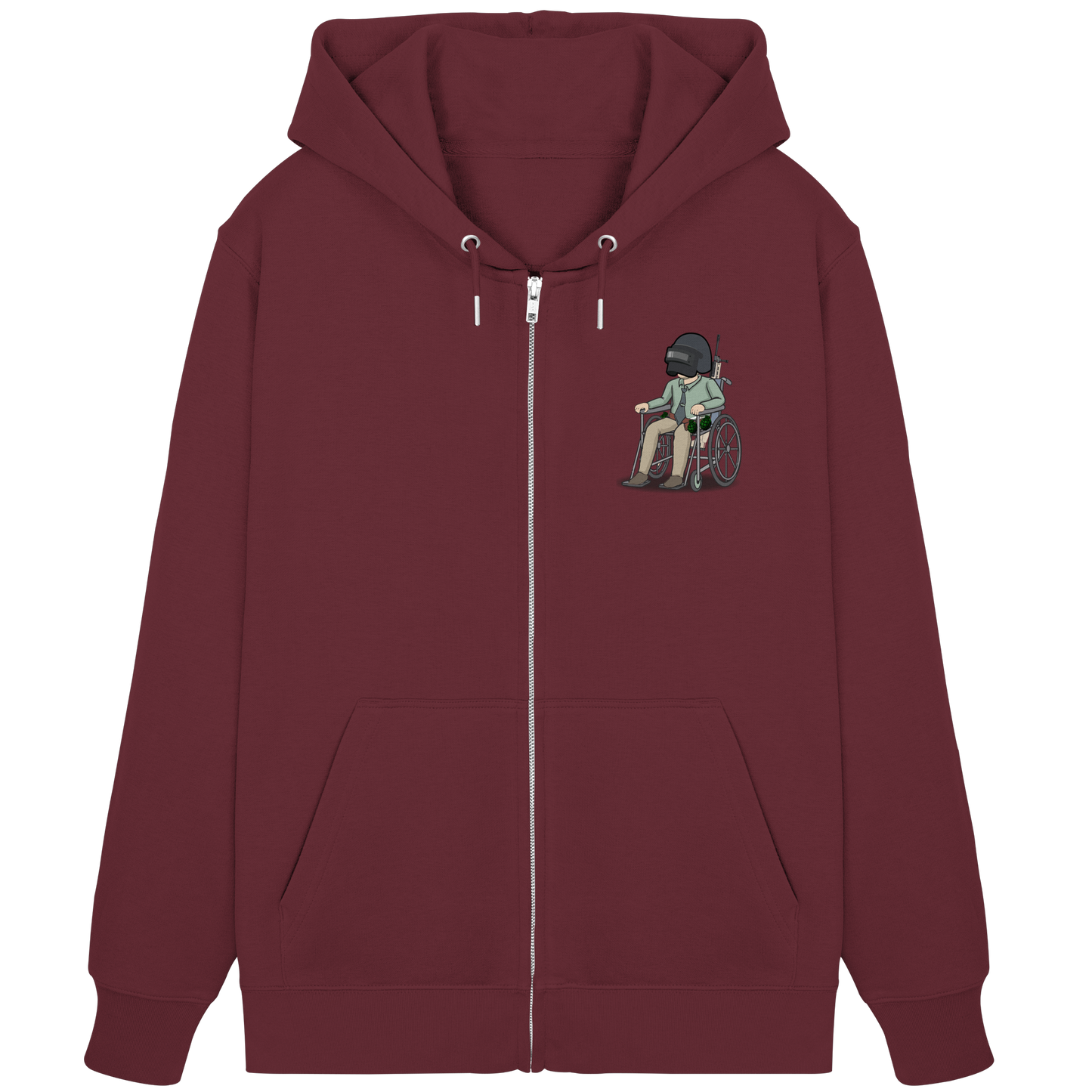 NoHandsNoSchoki PUBG - Organic Zipper