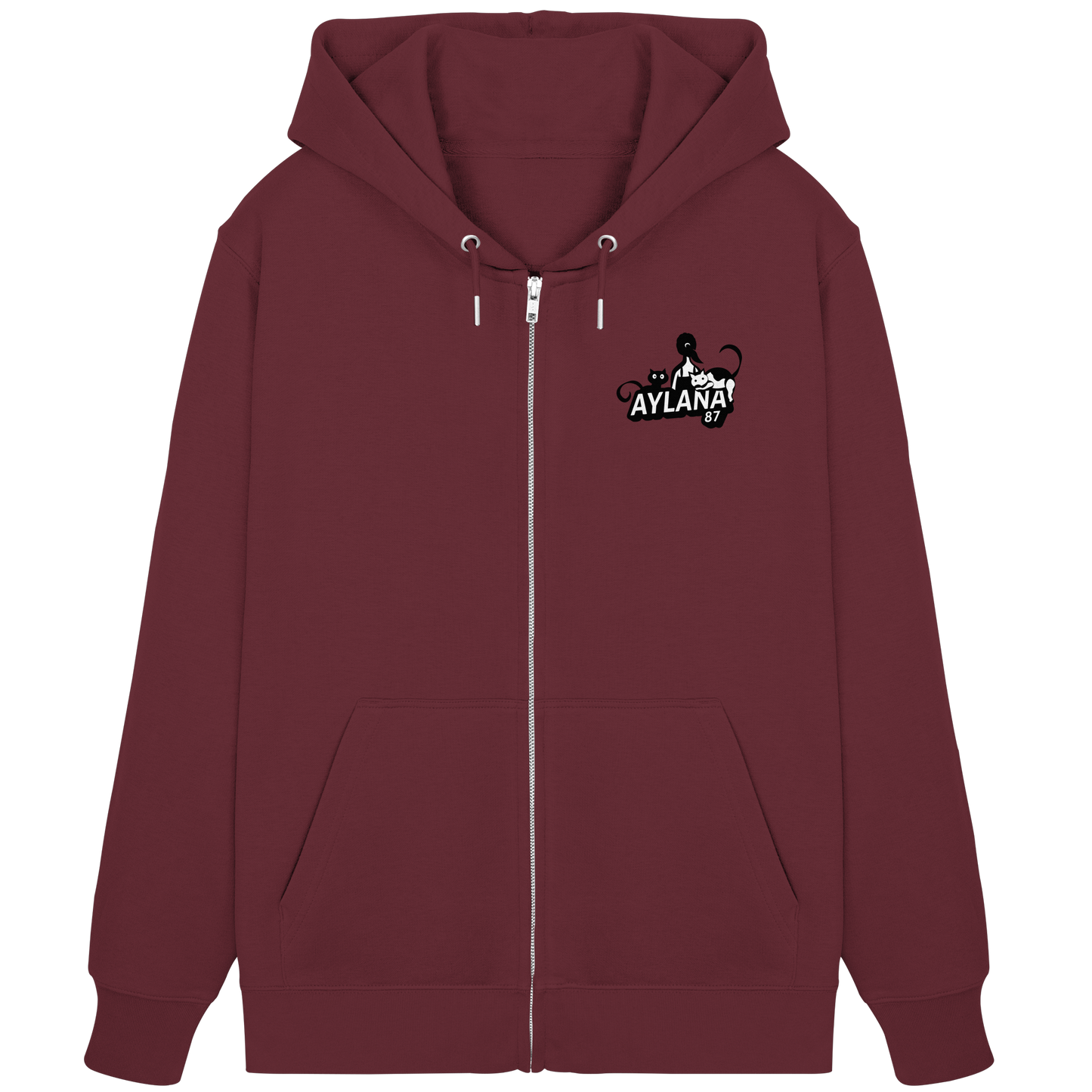 Aylana87 Logo - Organic Zipper