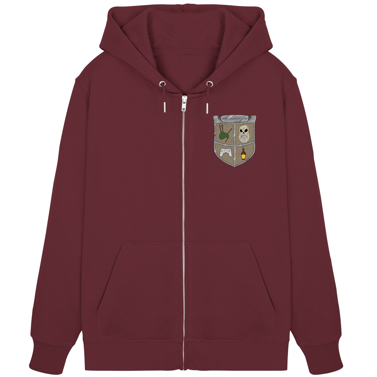 MichaelvonUllrichstein Wappen - Organic Zipper