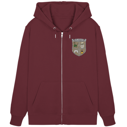 MichaelvonUllrichstein Wappen - Organic Zipper