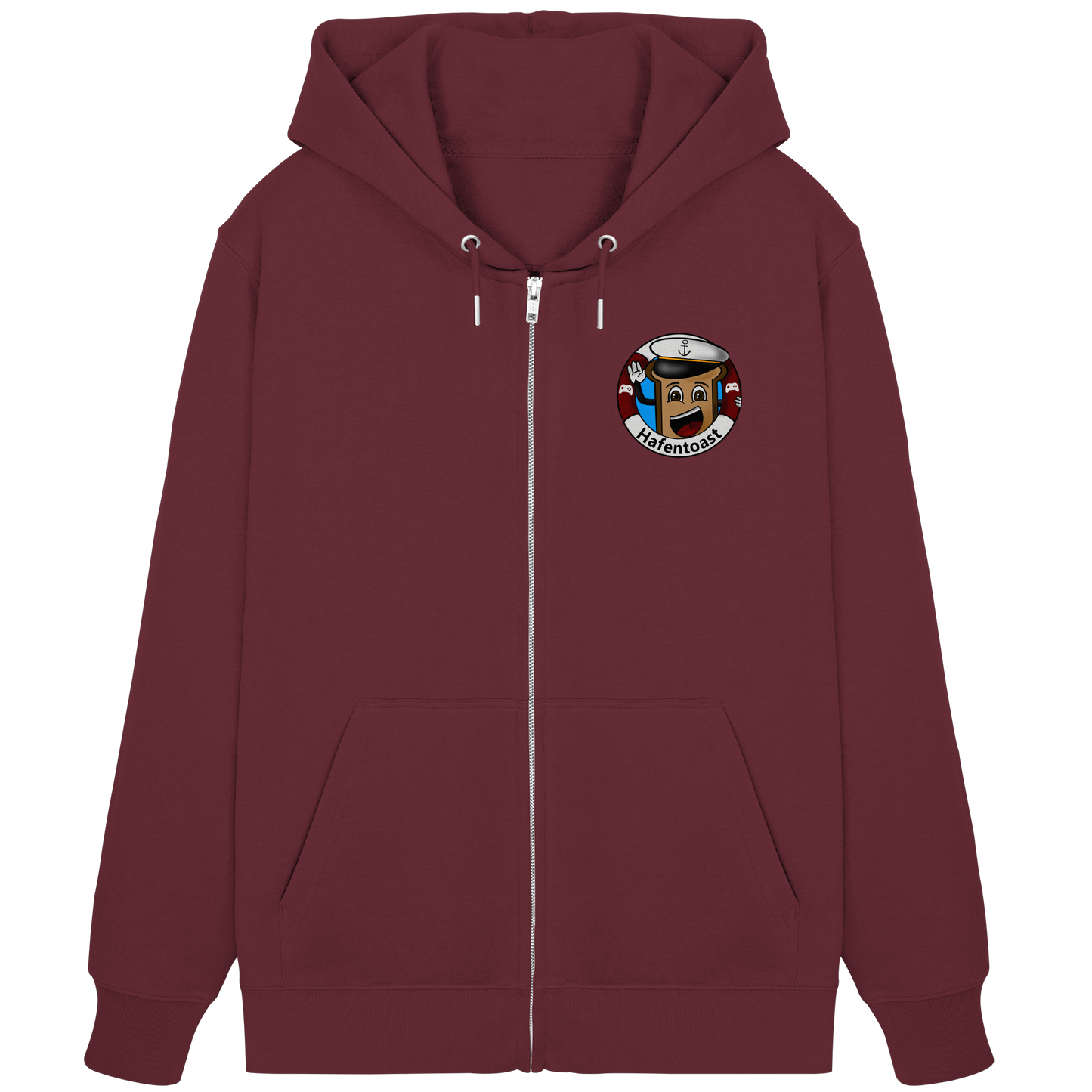 Hafentoast Logo - Organic Zipper