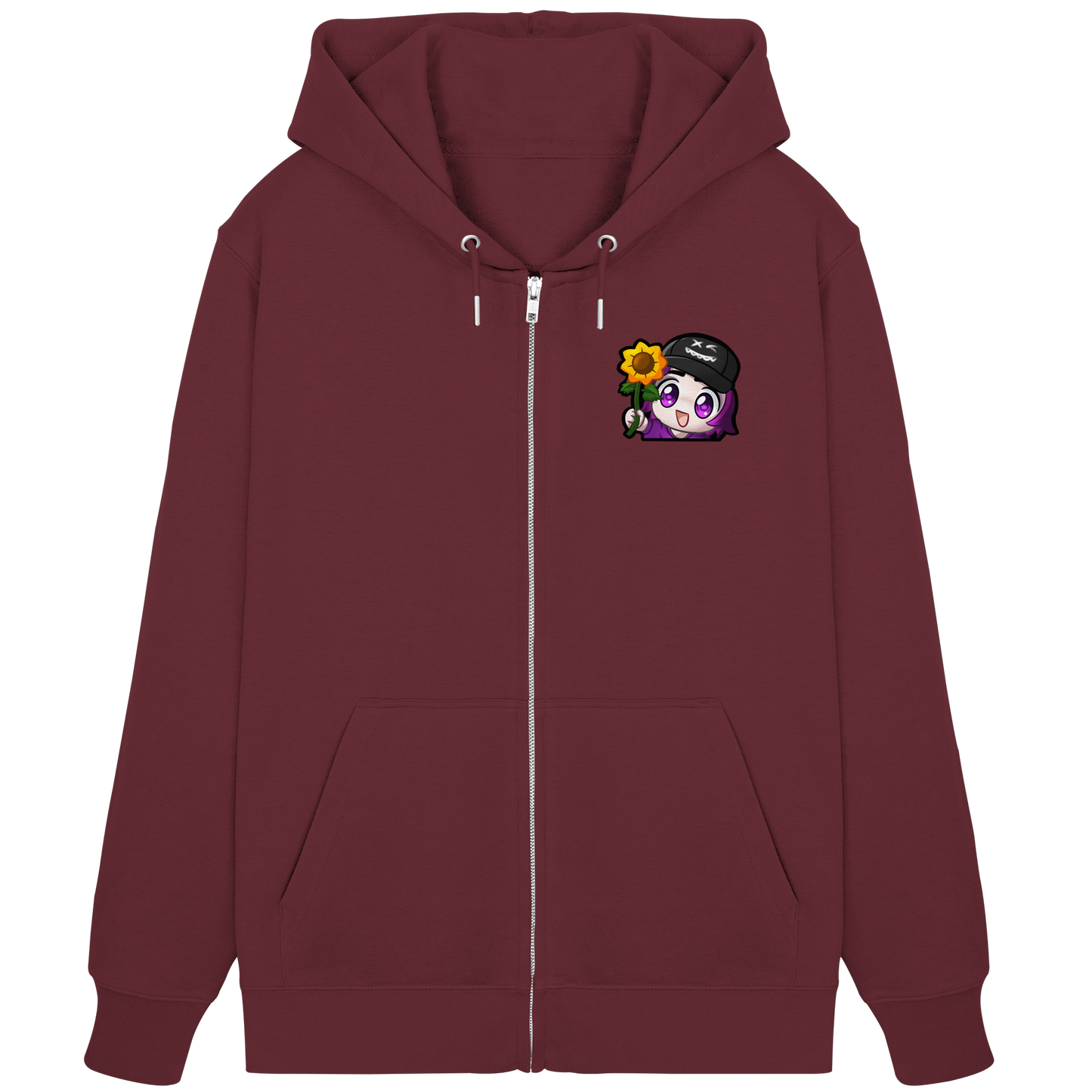 x3_kaspa Flower - Organic Zipper