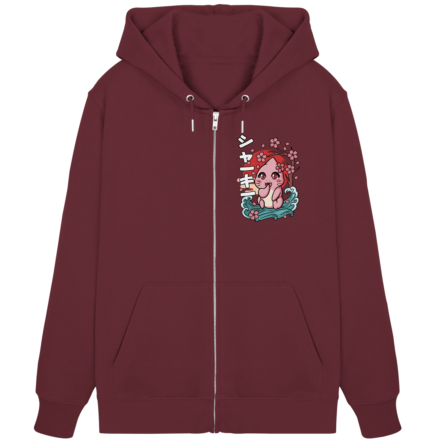 xMissSharkyx Kirschblüten - Organic Zipper