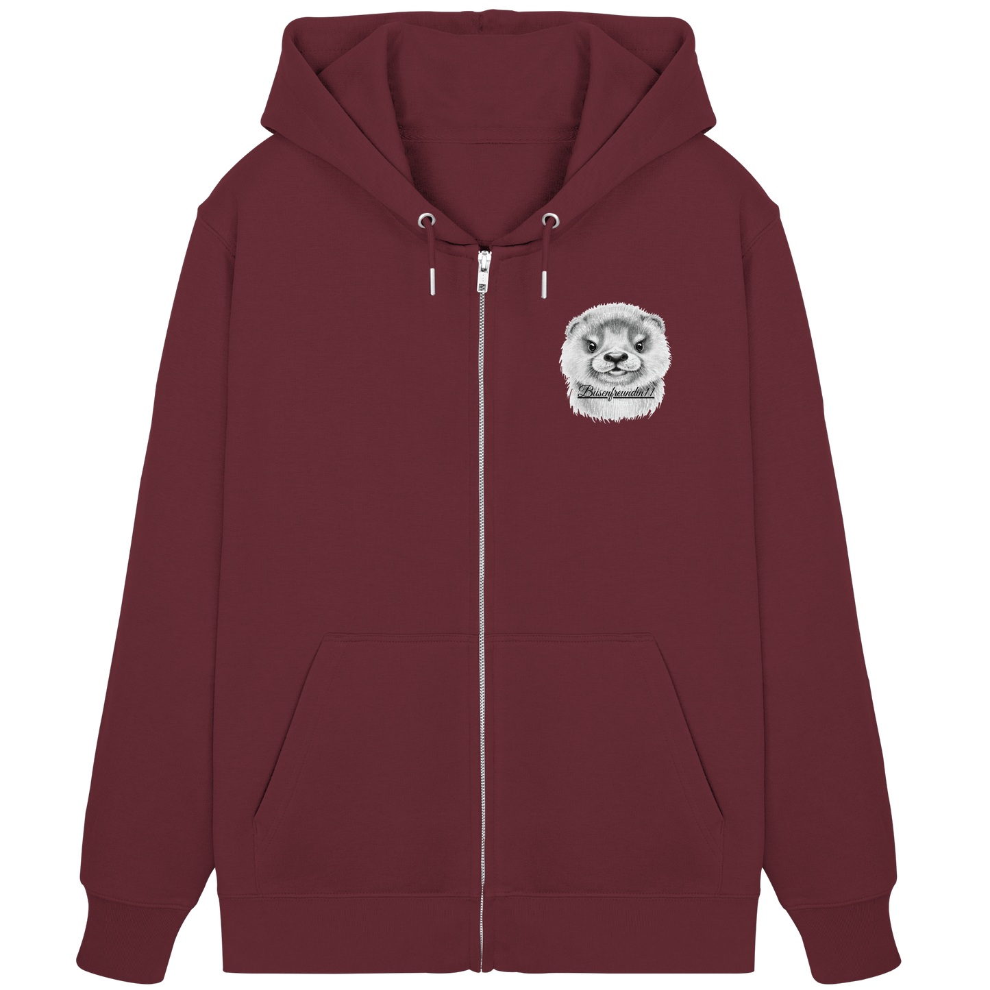 Busenfreundin11 Logo - Organic Zipper