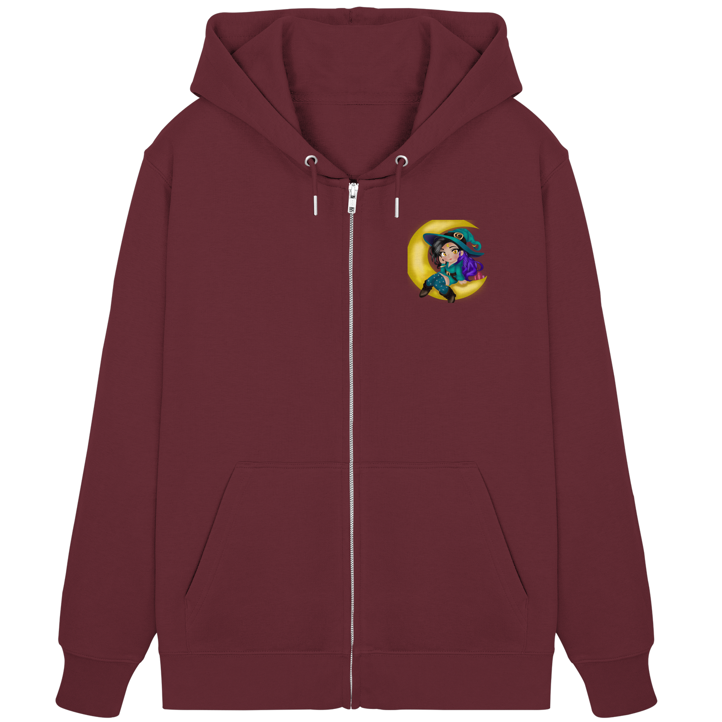 Kookie__Moon Logo - Organic Zipper