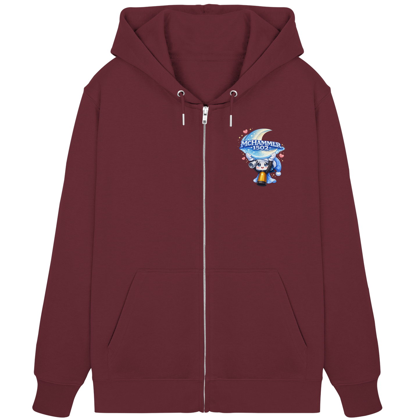 McHammer1502 Logo - Organic Zipper