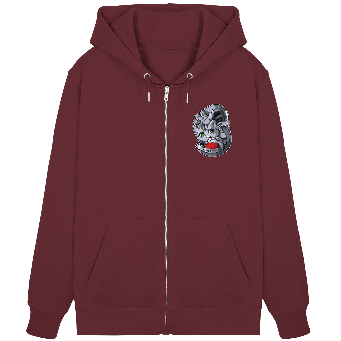 FeineKatze Among Kopf - Organic Zipper