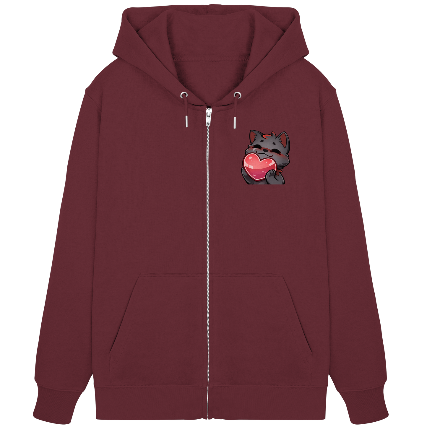 Blutwuff Heart - Organic Zipper