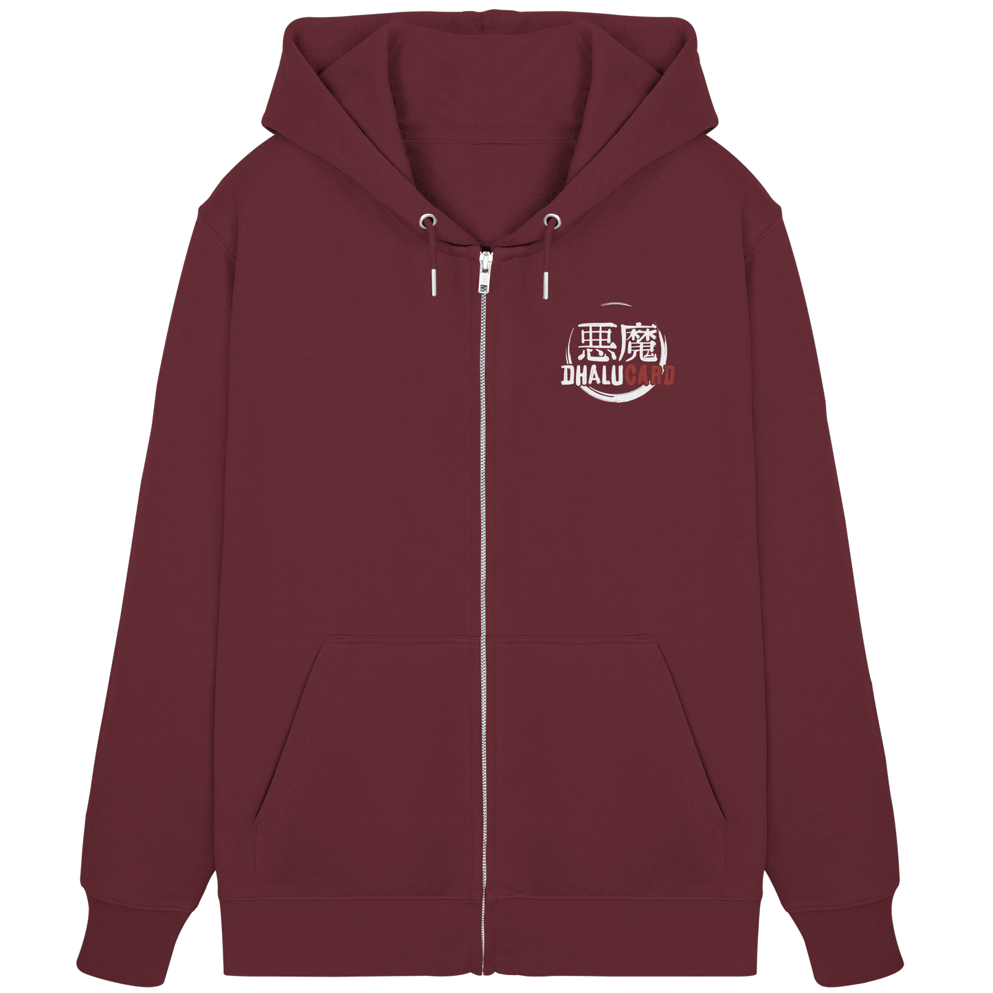 Dhalucard Logo - Organic Zipper