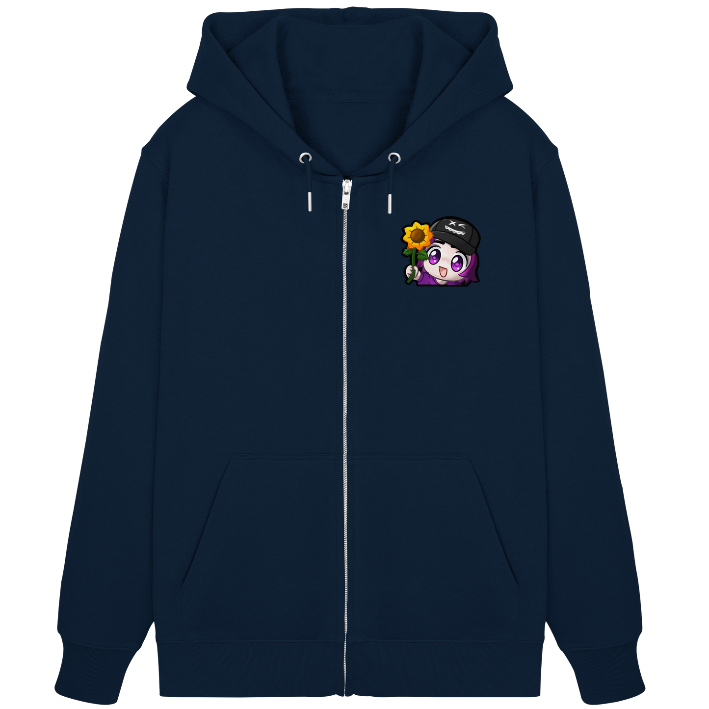 x3_kaspa Flower - Organic Zipper