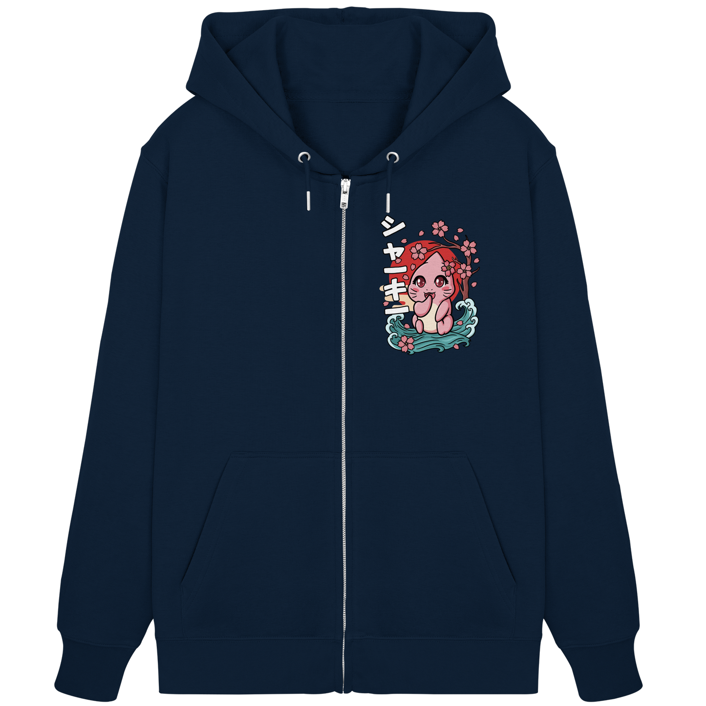xMissSharkyx Kirschblüten - Organic Zipper