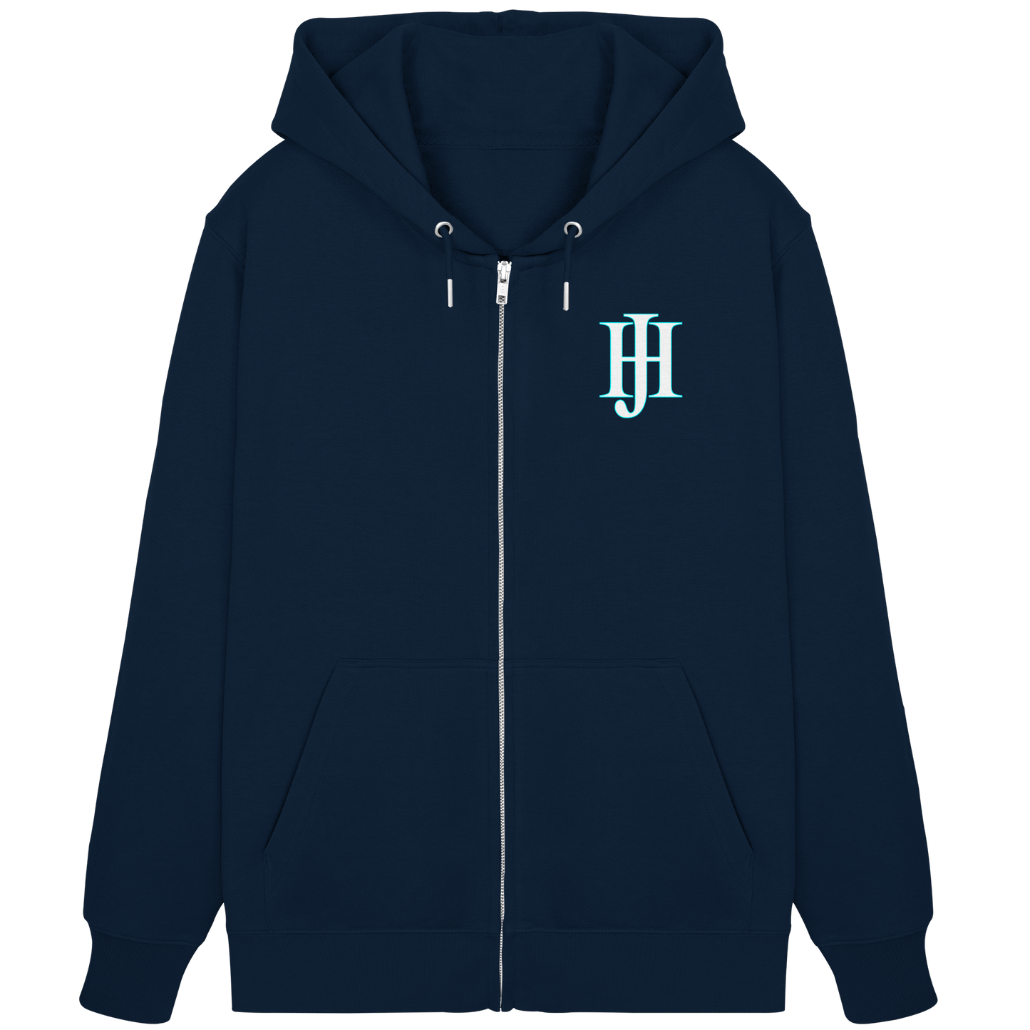 HuwJeffner Logo - Organic Zipper