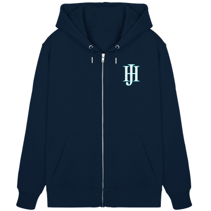 HuwJeffner Logo - Organic Zipper