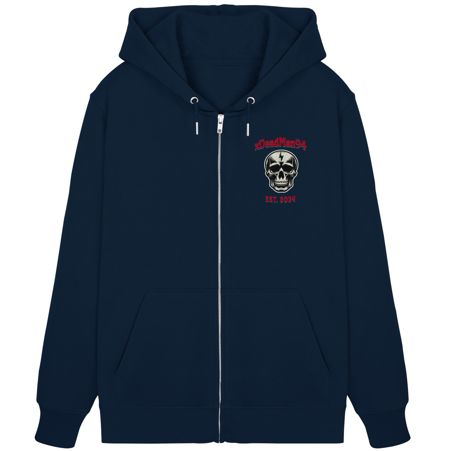 xDeadMan94 Logo - Organic Zipper