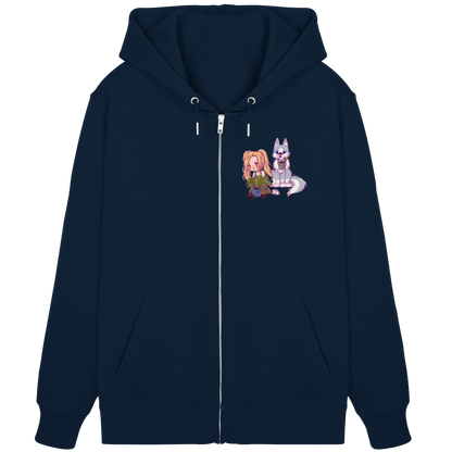 StaceyLucia Wolf Chibi - Organic Zipper