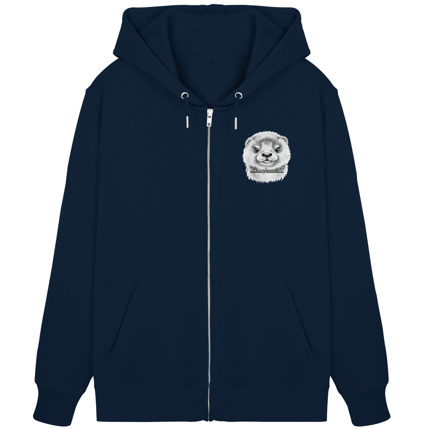 Busenfreundin11 Logo - Organic Zipper